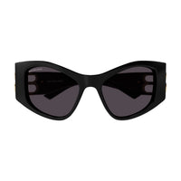 BB0287S Black recycled acetate Sunglasses - Shiny Black