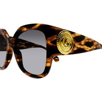 GG1407S Havana recycled acetate Sunglasses - Shiny Havana