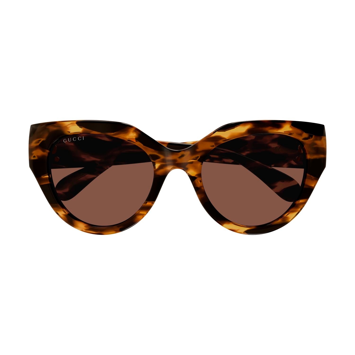 GG1408S Havana recycled acetate Sunglasses - Shiny Havana