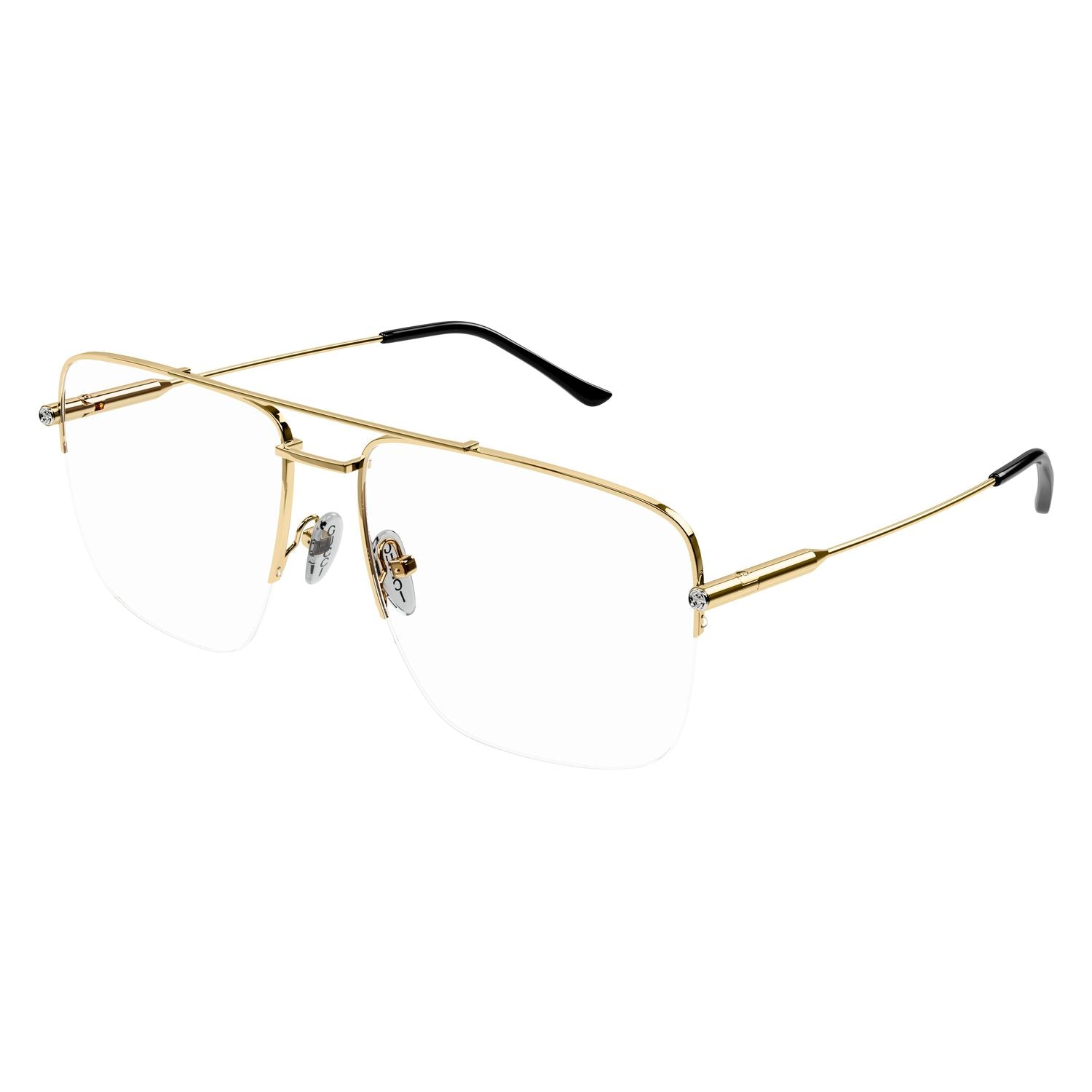GG1415O Gold metal Optical Frames - Shiny Gold