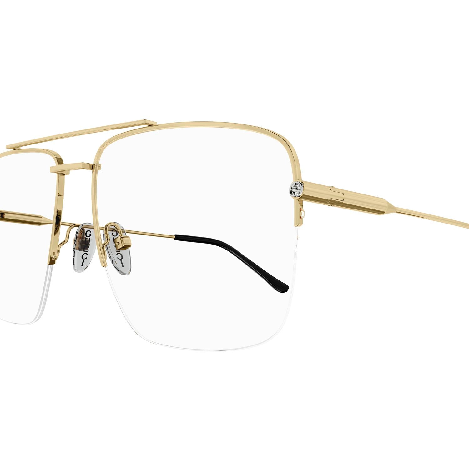 GG1415O Gold metal Optical Frames - Shiny Gold