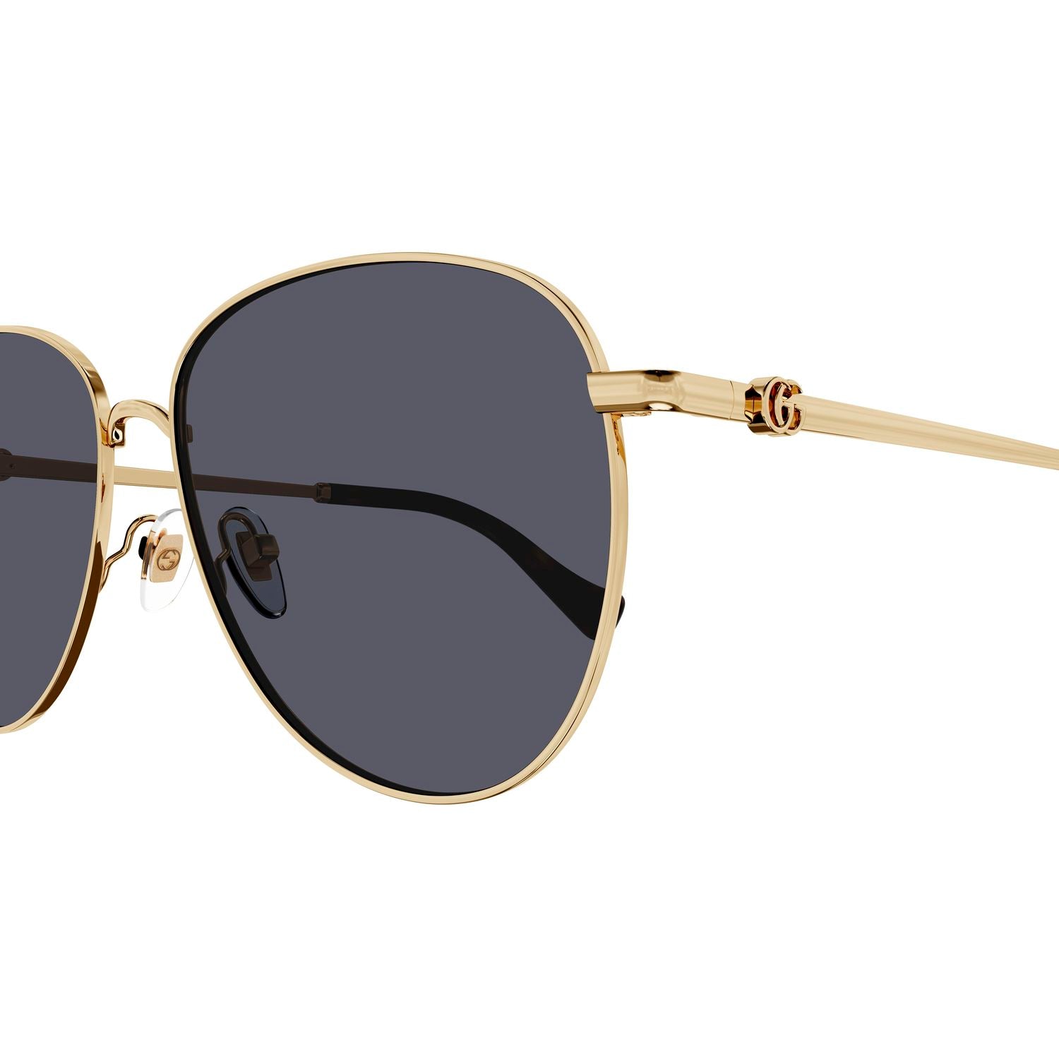 GG1419S Gold metal Sunglasses - Shiny Gold