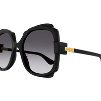 GG1431S Black injection Sunglasses - Shiny Black