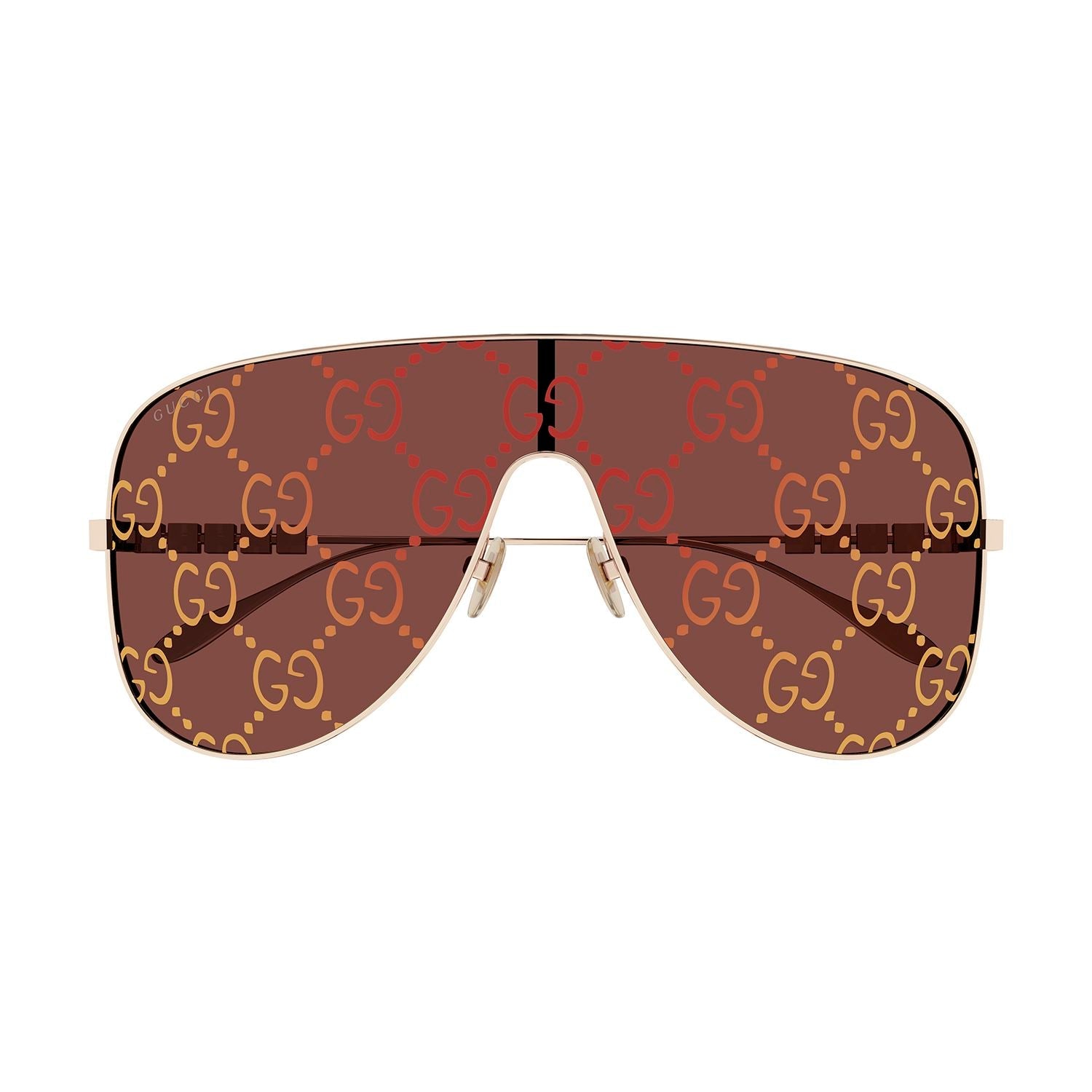 GG1436S Gold metal Sunglasses - Shiny Gold