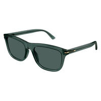 GG1444S Green recycled acetate Sunglasses - Shiny Transparent Green