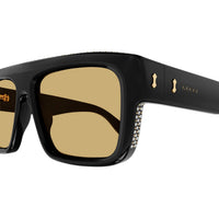 GG1461S Black recycled acetate Sunglasses - Shiny Black