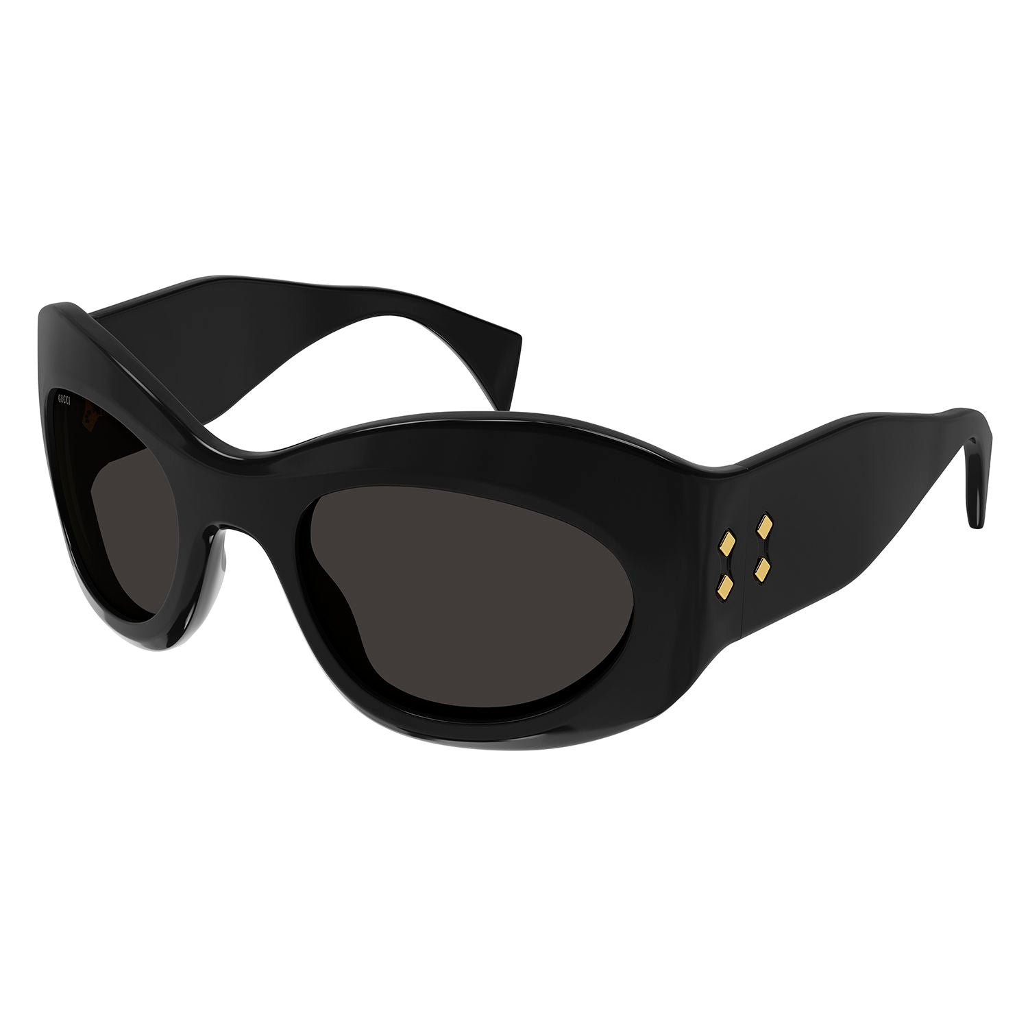 GG1463S Black recycled acetate Sunglasses - Shiny Black