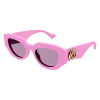 GG1421S Pink recycled acetate Sunglasses - Shiny Pink