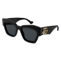 GG1422S Black recycled acetate Sunglasses - Shiny Black