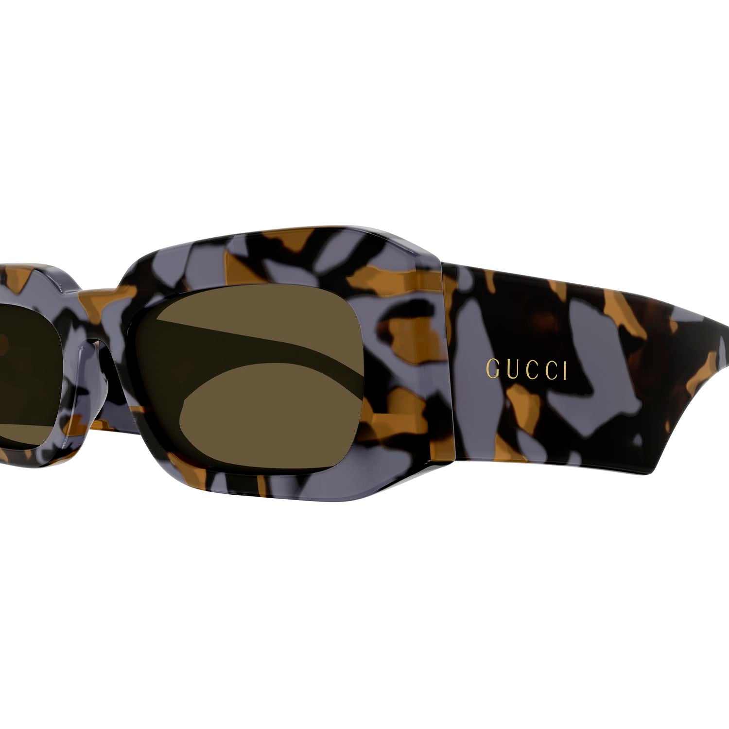 GG1426S Havana recycled acetate Sunglasses - Shiny Havana