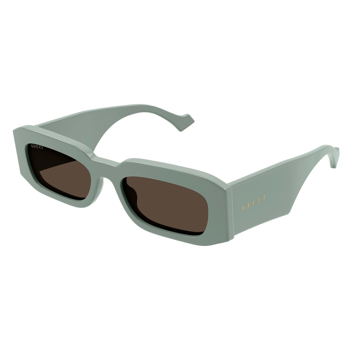 GG1426S Green recycled acetate Sunglasses - Shiny Green