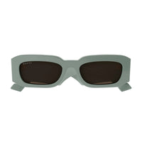 GG1426S Green recycled acetate Sunglasses - Shiny Green