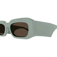 GG1426S Green recycled acetate Sunglasses - Shiny Green