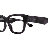 GG1428O Grey recycled acetate Optical Frames - Shiny Opal Grey & Black Havana