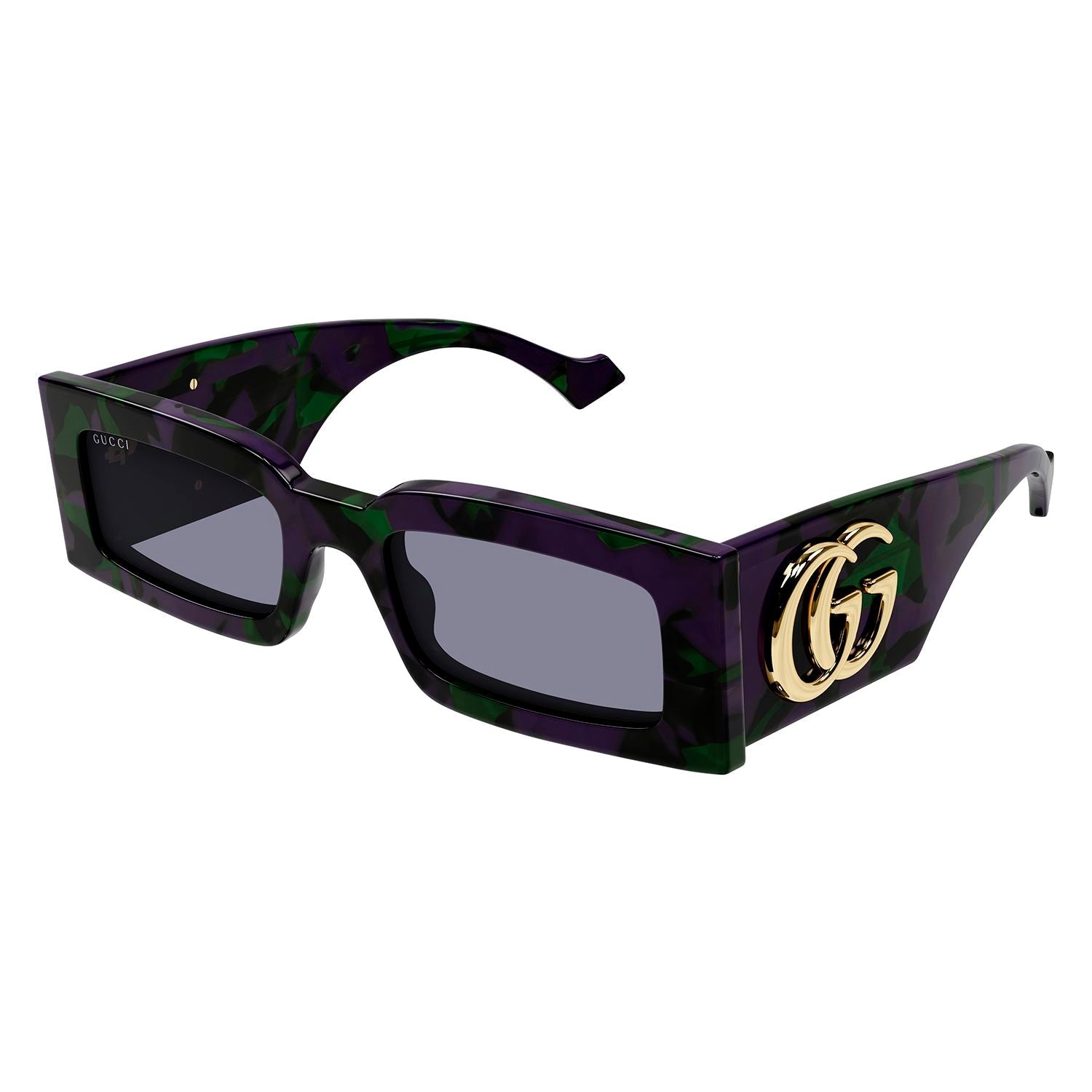 GG1425S Havana recycled acetate Sunglasses - Shiny Havana