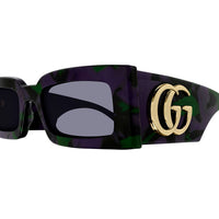 GG1425S Havana recycled acetate Sunglasses - Shiny Havana