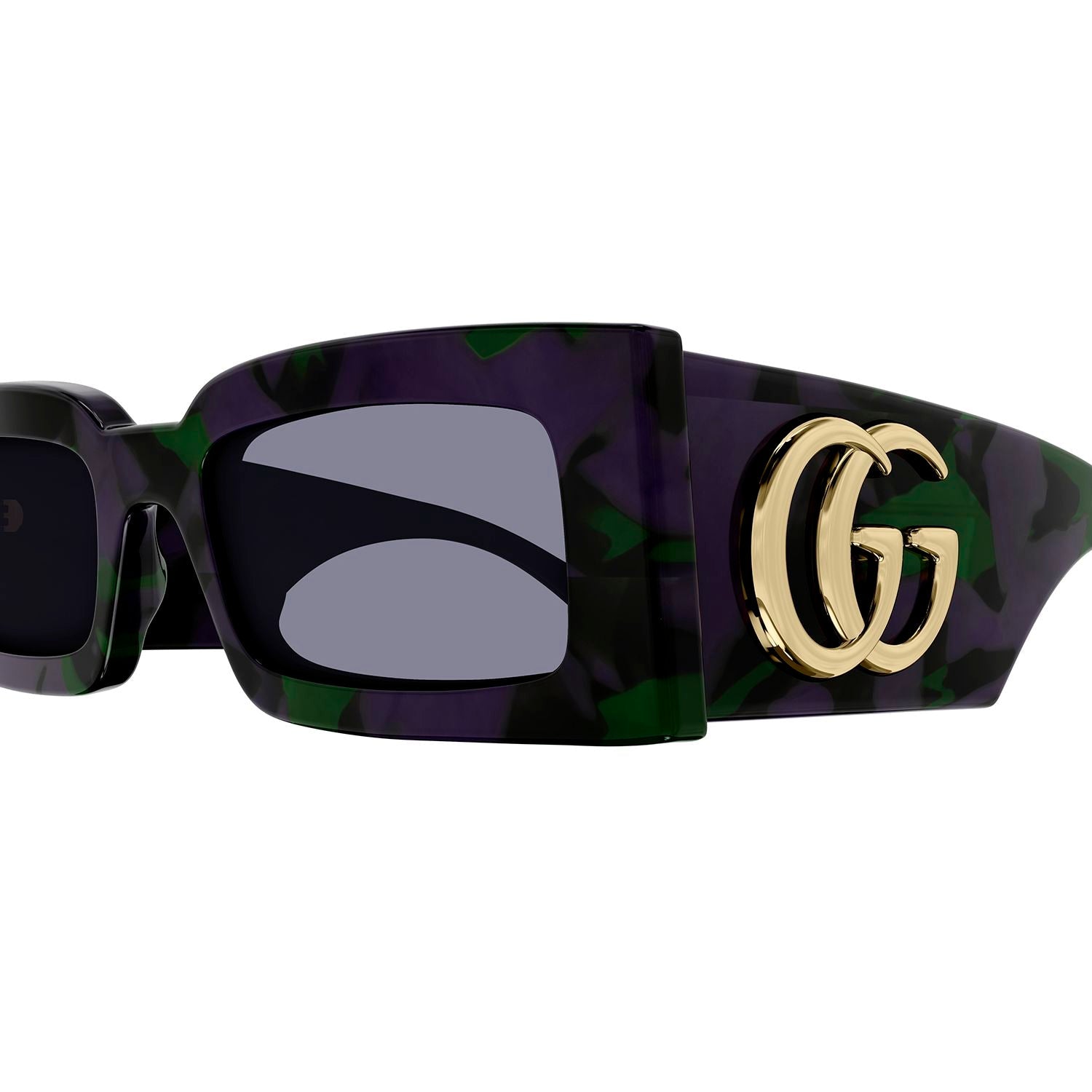 GG1425S Havana recycled acetate Sunglasses - Shiny Havana