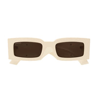 GG1425S Ivory recycled acetate Sunglasses - Shiny Ivory