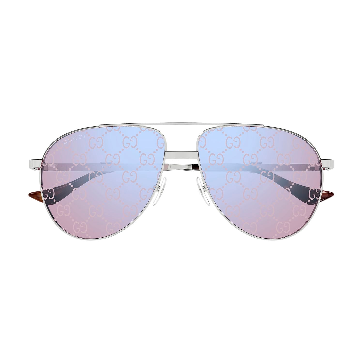 GG1440S Silver metal Sunglasses - Shiny Silver