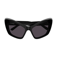 BB0293S Black recycled acetate Sunglasses - Shiny Solid Black