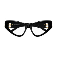 BB0313O Black recycled acetate Optical Frames - Shiny Solid Black