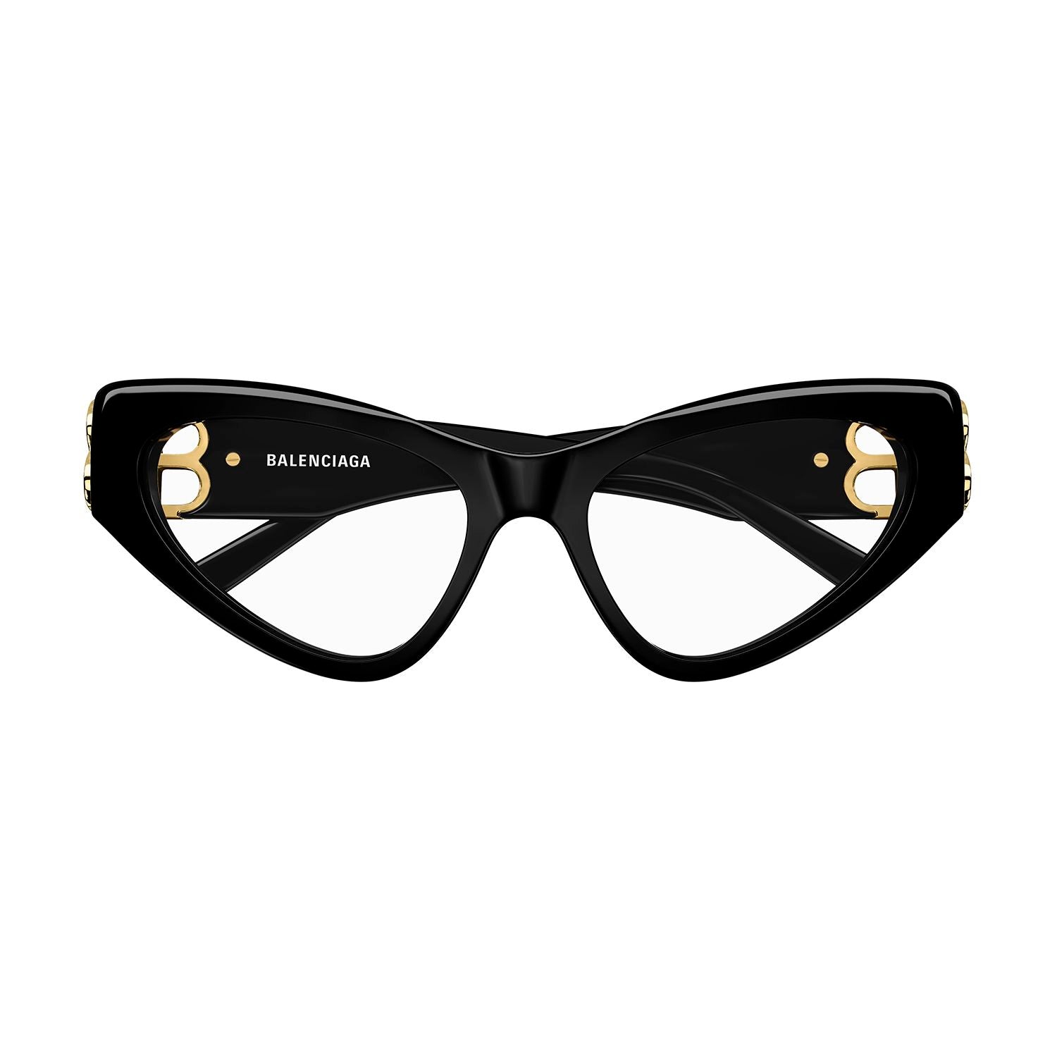BB0313O Black recycled acetate Optical Frames - Shiny Solid Black