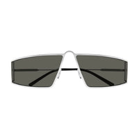 SL 606 Silver metal Sunglasses - Shiny Silver