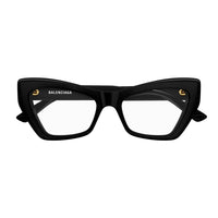 BB0296O Black recycled acetate Optical Frames - Shiny Solid Black
