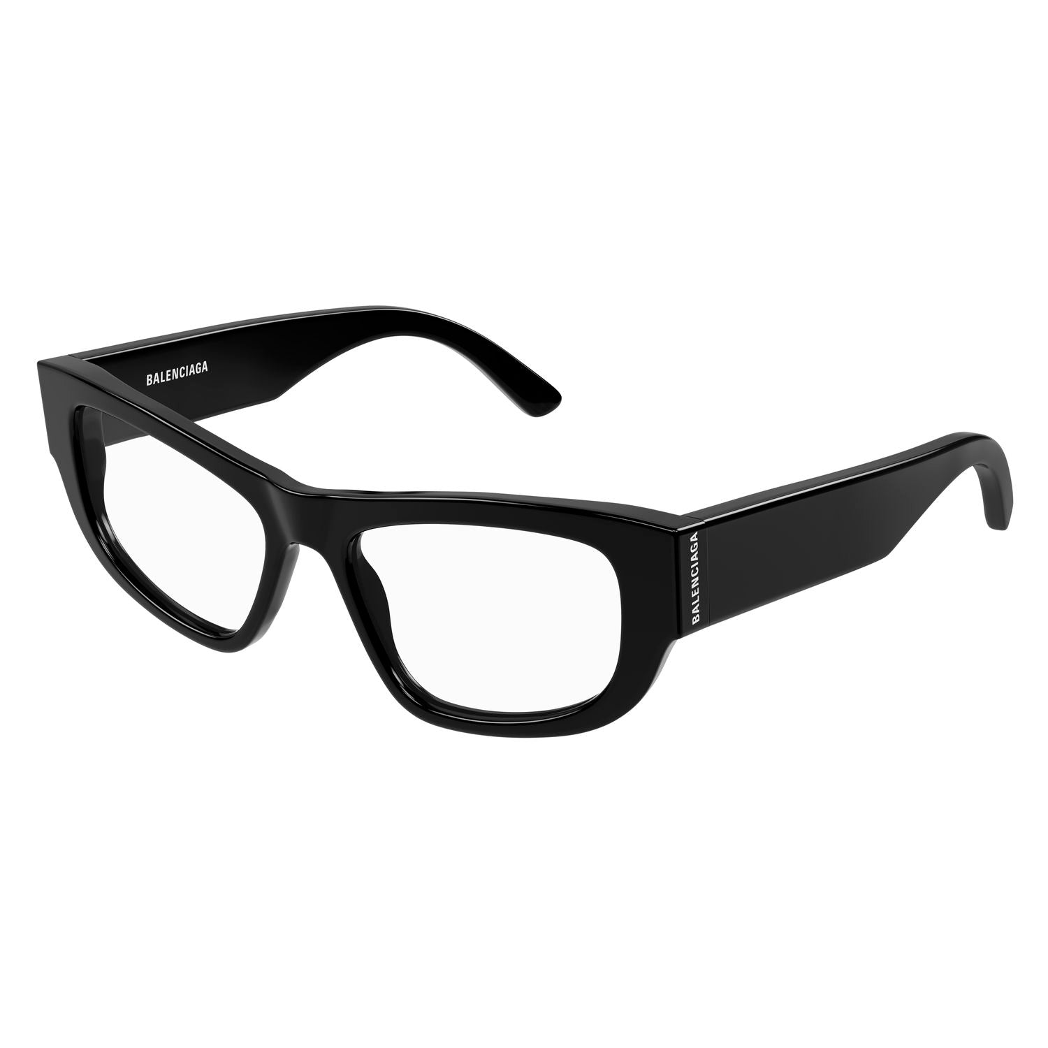 BB0303O Black recycled acetate Optical Frames - Shiny Black