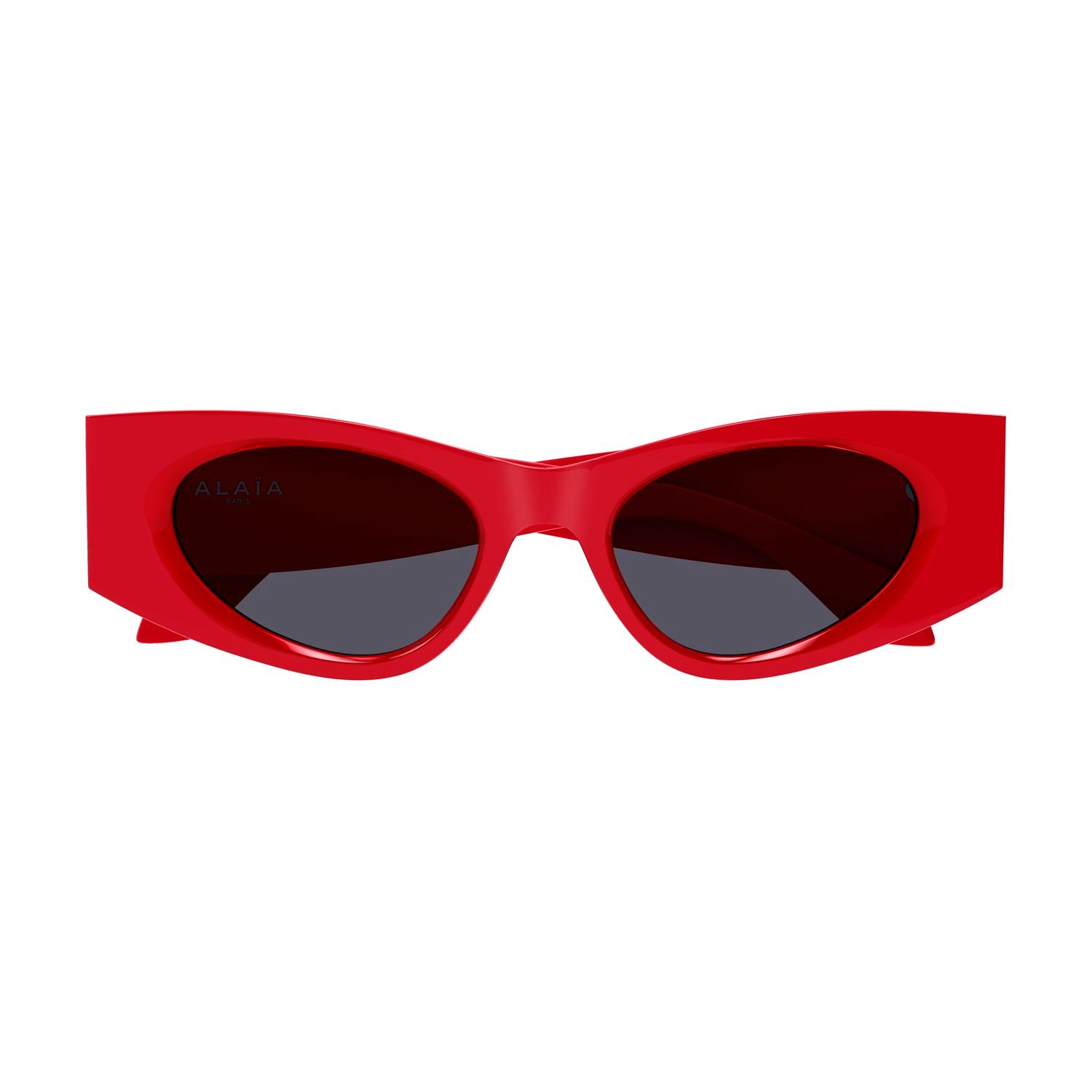 AA0075S Red recycled acetate Sunglasses - Shiny Red