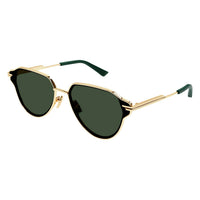 BV1271S Gold metal Sunglasses - Shiny Gold