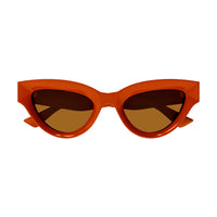 BV1249S Orange injection Sunglasses - Shiny Solid & Orange Opium
