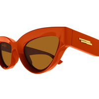 BV1249S Orange injection Sunglasses - Orange
