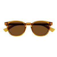 BV1253S Yellow recycled acetate Sunglasses - Shiny Transparent Yellow