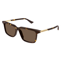 BV1261S Havana recycled acetate Sunglasses - Shiny Havana