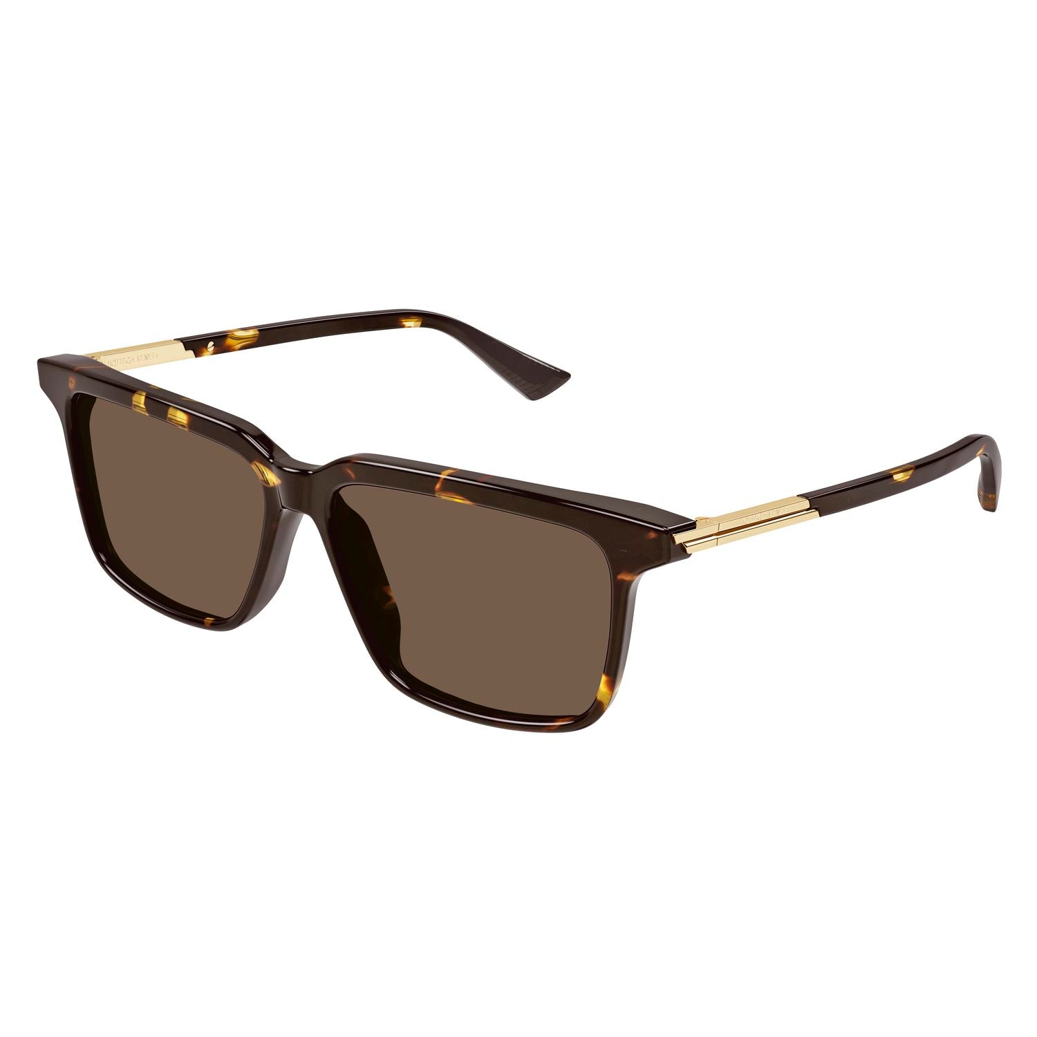 BV1261S Havana recycled acetate Sunglasses - Shiny Havana