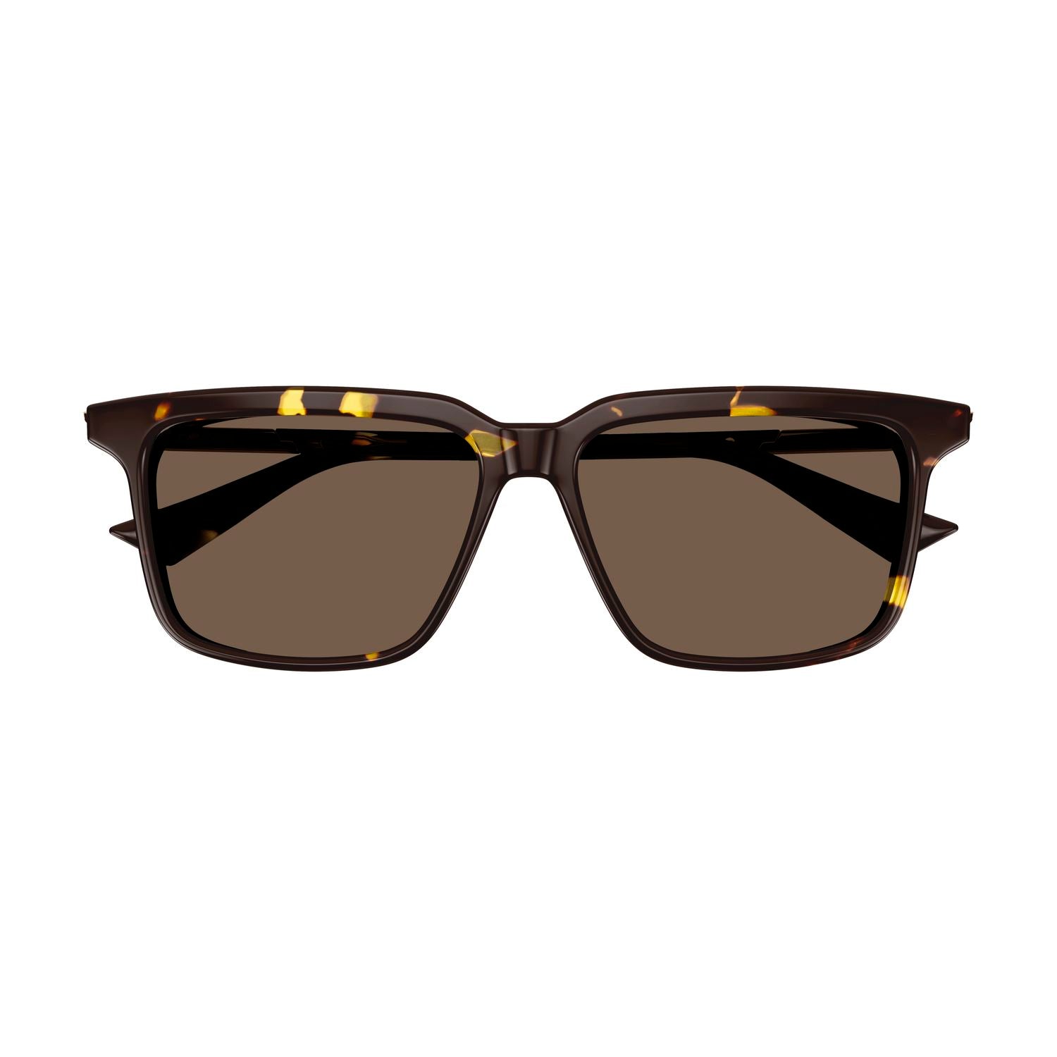BV1261S Havana recycled acetate Sunglasses - Shiny Havana