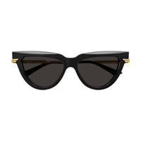 BV1265S Black recycled acetate Sunglasses - Shiny Black