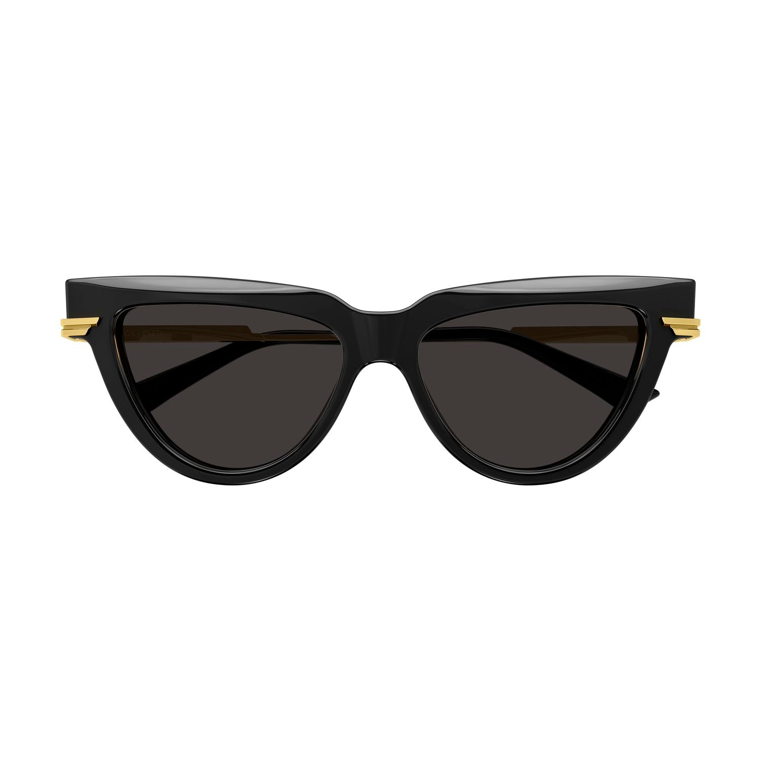 BV1265S Black recycled acetate Sunglasses - Shiny Black