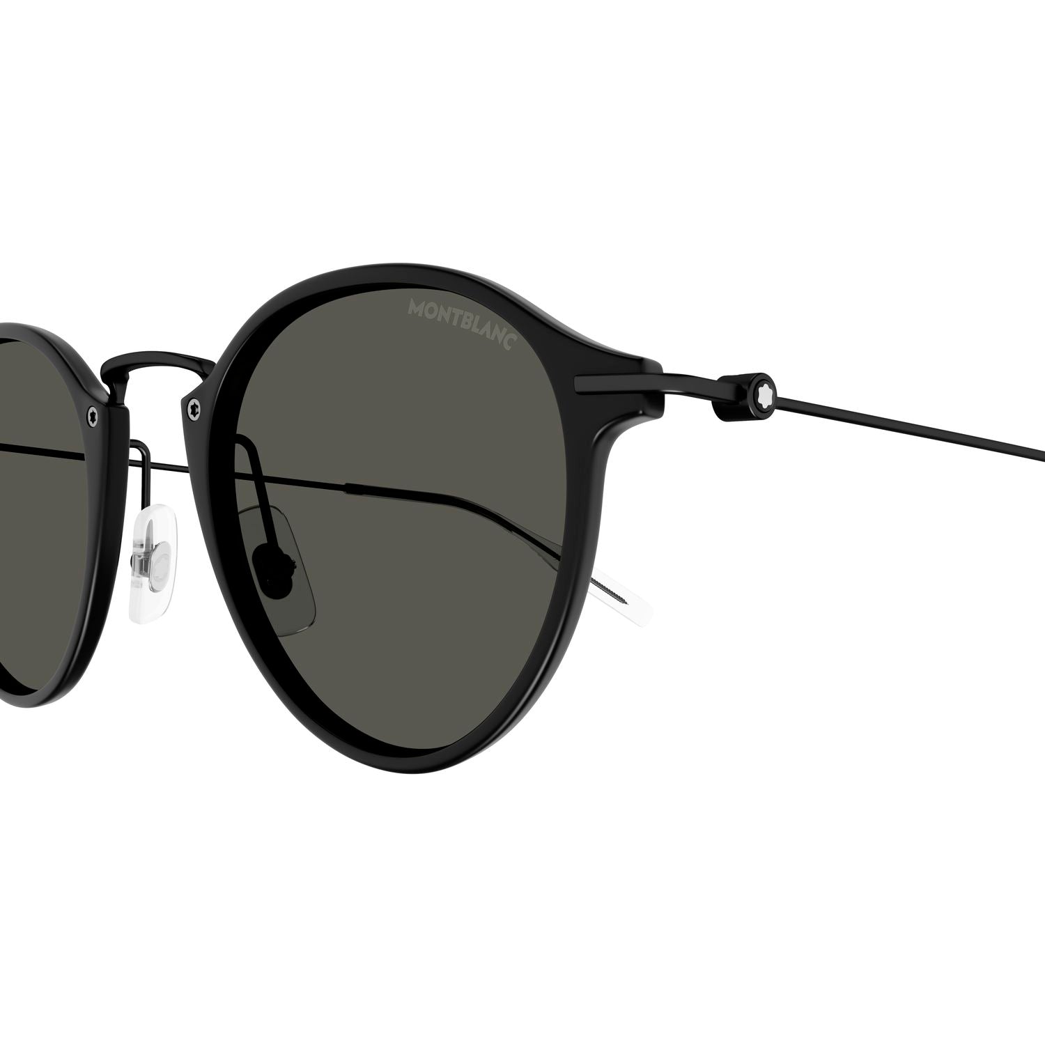 MB0294S Black injection Sunglasses - Semimatte Black