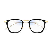 MB0295S Black injection Sunglasses - Shiny Solid Black & Light Gold