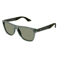 MB0298S Grey recycled acetate Sunglasses - Shiny Transparent Grey