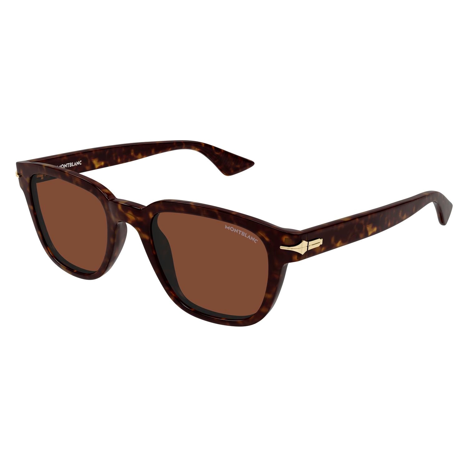 MB0302S Havana recycled acetate Sunglasses - Shiny Havana