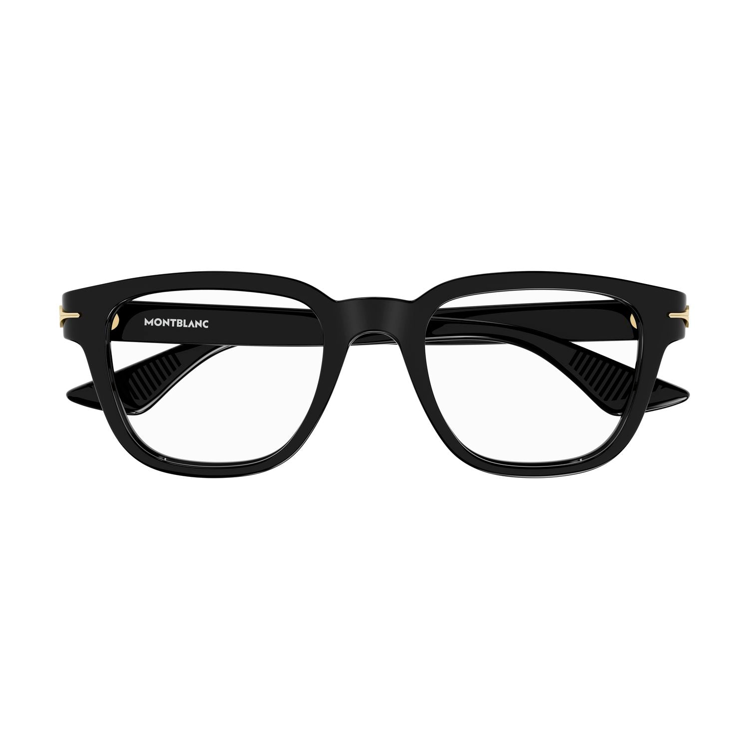MB0305O Black recycled acetate Optical Frames - Shiny Black