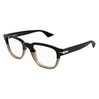 MB0305O Black recycled acetate Optical Frames - Shiny Transparent Black