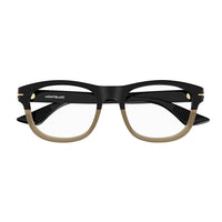 MB0306O Black recycled acetate Optical Frames - Shiny Solid Black