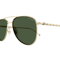MB0311S Gold metal Sunglasses - Shiny Gold