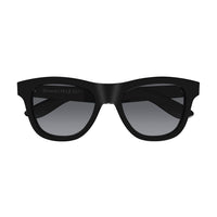 AM0421S Black recycled acetate Sunglasses - Shiny Solid Black