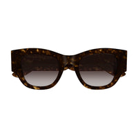 AM0420S Havana recycled acetate Sunglasses - Shiny Dark Havana