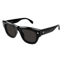 AM0425S Black studs & recycled acetate Sunglasses - Shiny Black